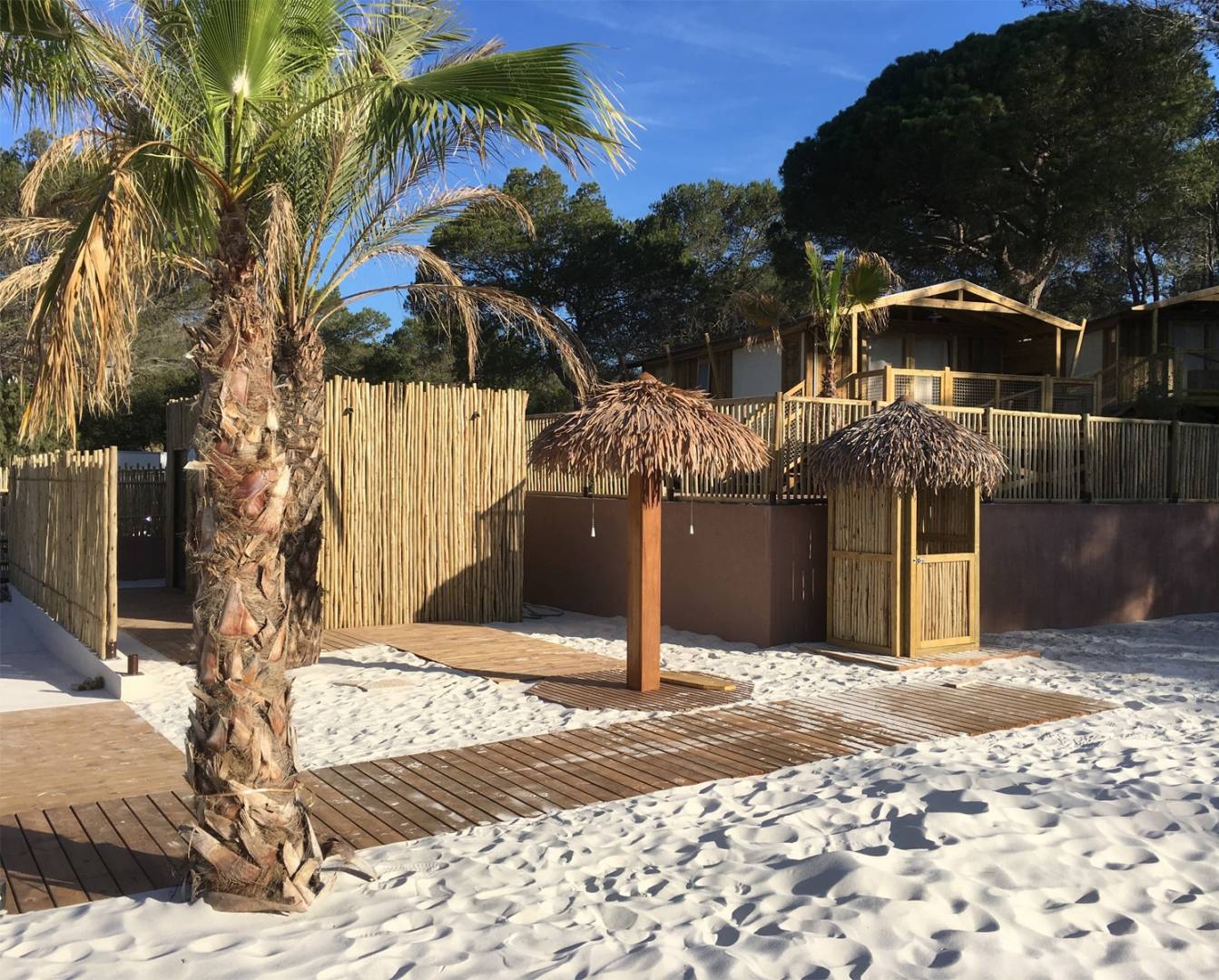 Pergolas, cltures, rouleaux de rondins en eucalyptus