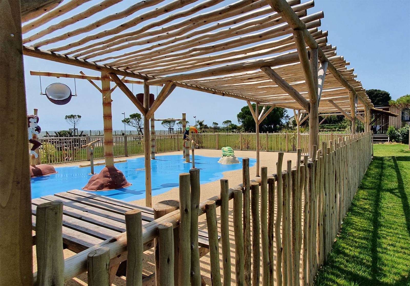 Pergolas, lapas en eucalyptus