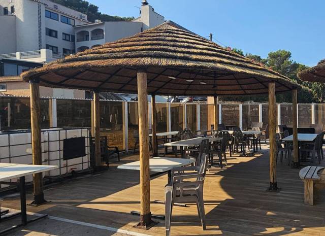 Savannalodge ovale 5 m x 7 m