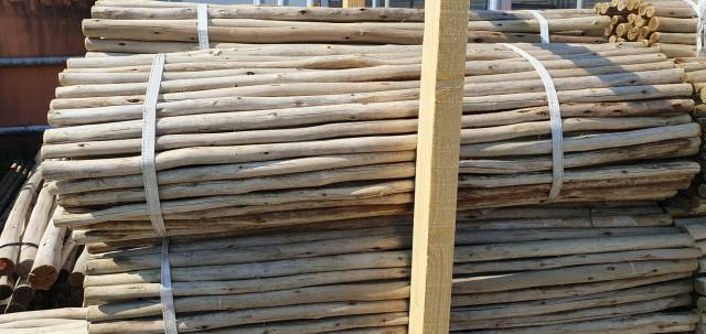 Rouleaux de rondins 2 m de long