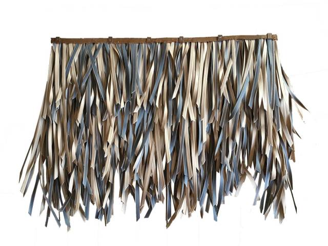 Carton de 8 tuiles de palme synthtique